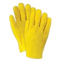 Showa SHOWA Best Fuzzy Duck 962 Yellow Fully PVC Coated Gloves, 12PK 962L-10